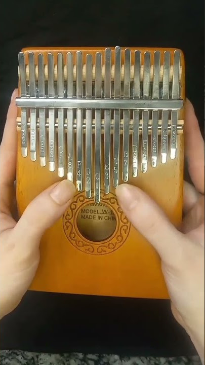 'The Lion Sleeps Tonight' 🦁 #asmr #kalimba #lionking