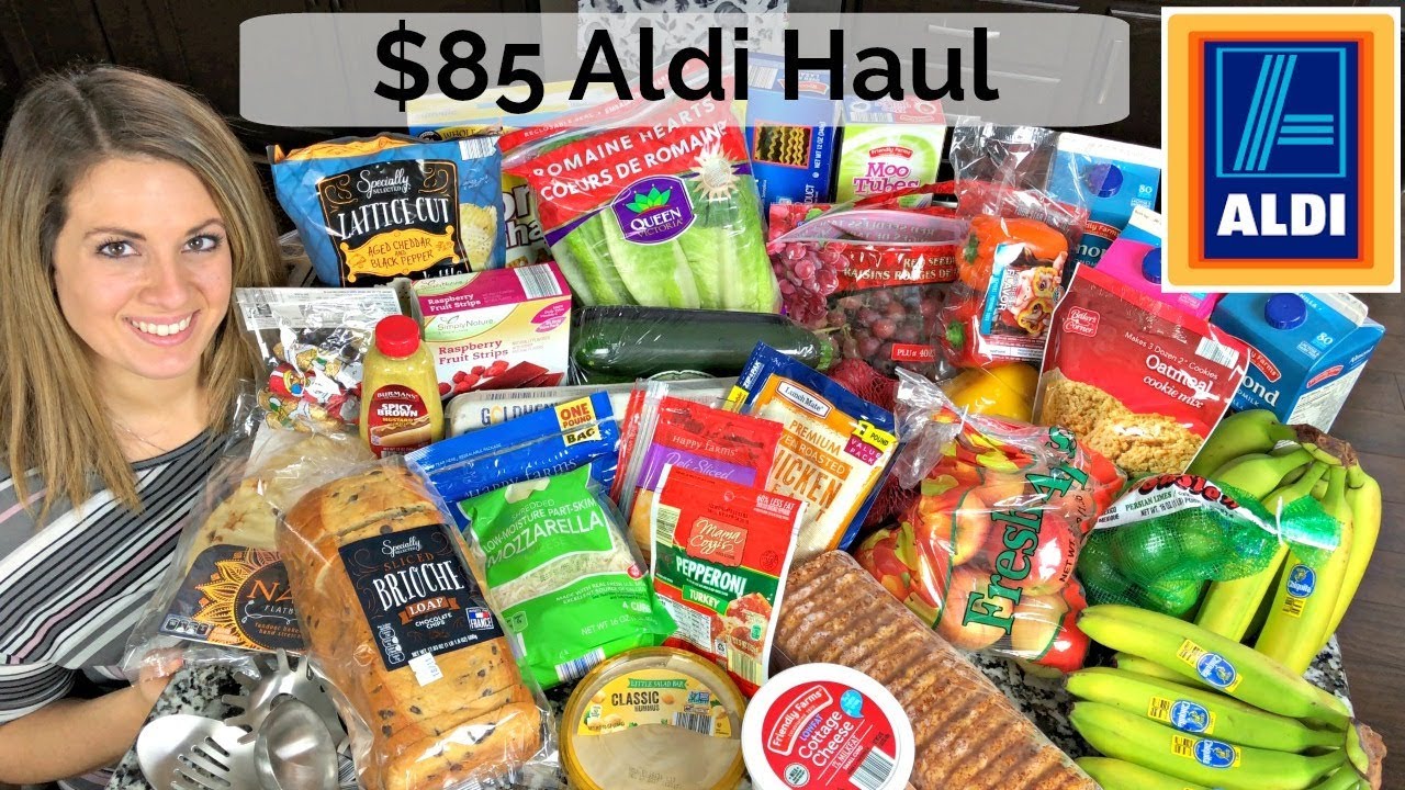 $85 ALDI HAUL :: FAMILY OF 5 :: NOVEMBER 7, 2017