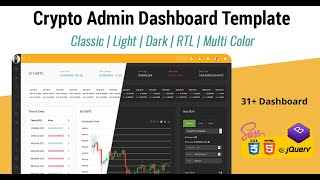 ICO Admin Template Bootstrap Admin Dashboard with Light Theme
