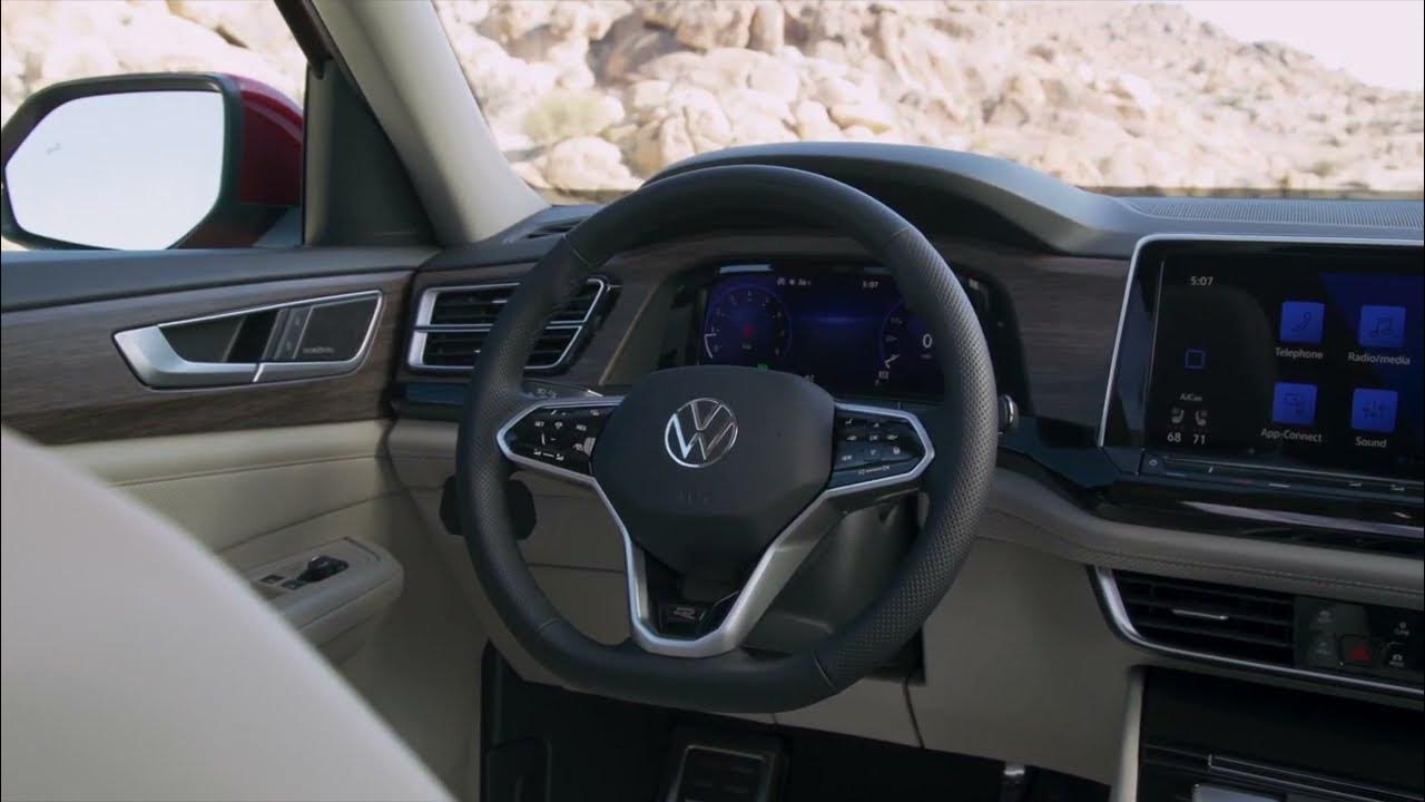 2024 Volkswagen Atlas Interior Design YouTube