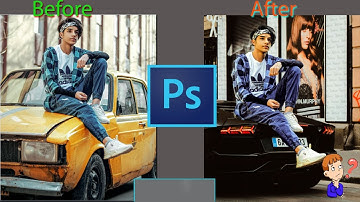 2 Powerful techniques to quickly match subject With a background in photoshop -| 2021 #MohitPixNFy