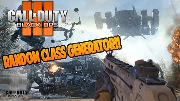 Black Ops 3 - Challenge Thursday #1 Random Class Generator! NEW SERIES!