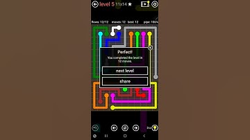 How To Solve Flow Free Jumbo Rectangle Pack Level 5 11x14 Board Walk Through Solution Walkthrough