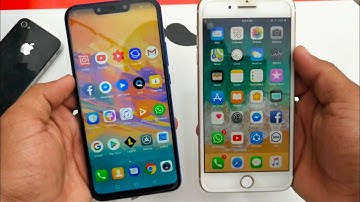 Huawei nova 3i VS iPhone 7 plus Speed Test Comparison (urdu)