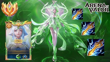 Hướng Dẫn Lên Trang Bị Bảng Ngọc Phù Hiệu Mùa Mới Cho Violet Để Sinh Tồn Ở Khu Tự Trị Chích Điện⚡⚡⚡