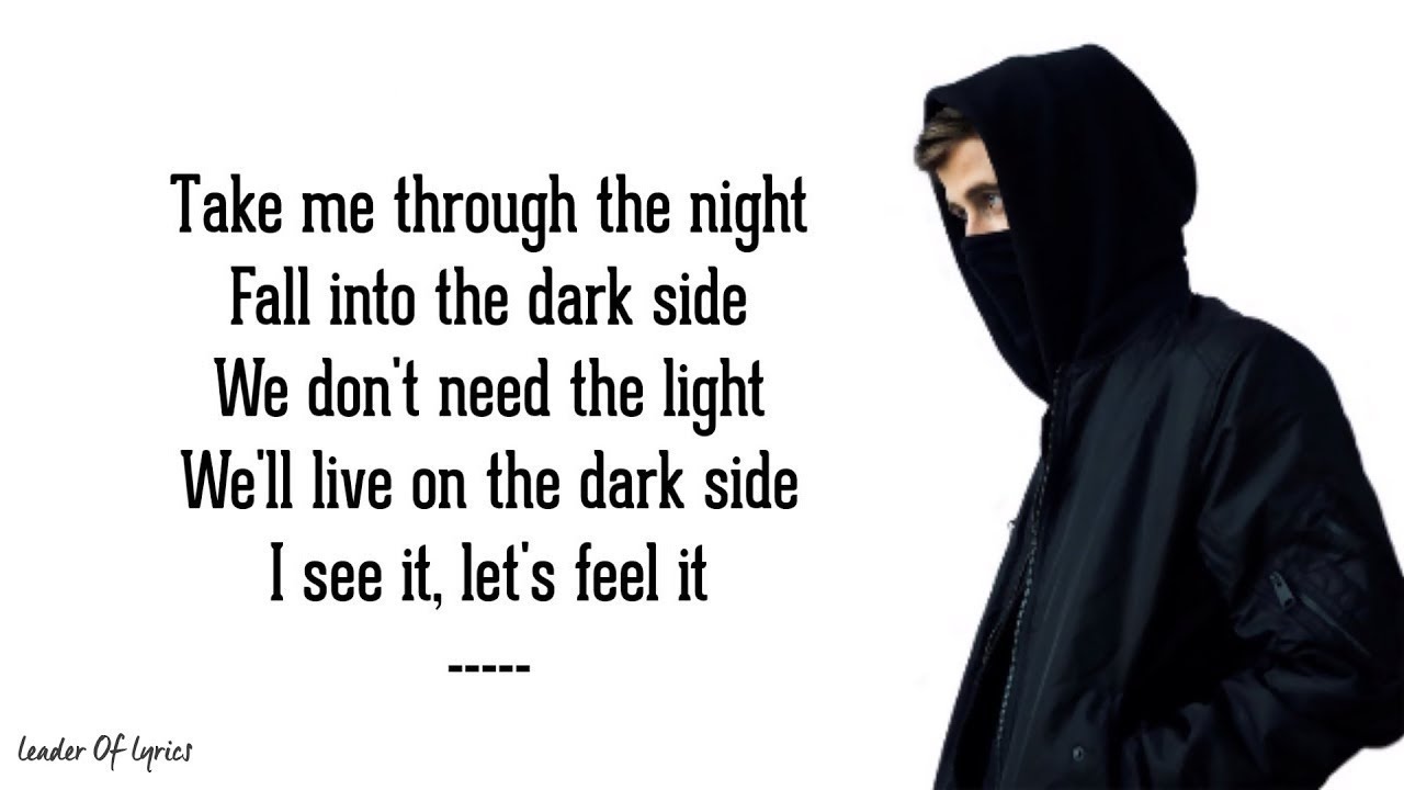 On The Dark Side Lyrics - LyricsWalls