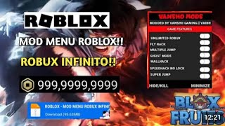 New Update Roblox Mod Menu Apk -Unlimited Robux New Features Roblox Modmenu