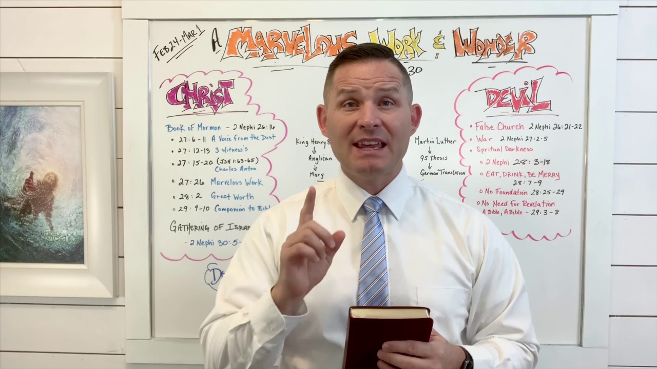 Come Follow Me 2 Nephi 26 30 A Marvellous Work And A Wonder Youtube Nephi Follow Me Wonder Come Follow Me 2 Nephi 26 30 A Marvellous Work And A Wonder Youtube Nephi Follow Me Wonder