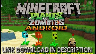 MINECRAFT X PVZ FOR ANDROID APK - GAMEPLAY & LINK DOWNLOAD screenshot 4