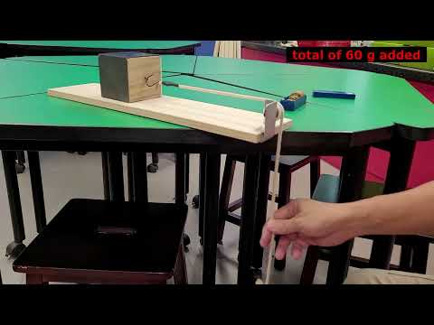 Surface texture vs friction experiment
