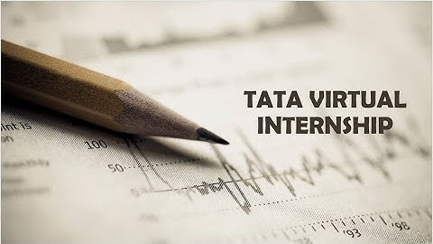 TATA VIRTUAL INTERNSHIP PROGRAM ANALYTICAL REPORT PRESENTATION