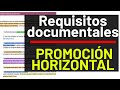 Alex Duve: ¿Cuáles son los DOCUMENTOS necesarios para la PROMOCIÓN HORIZONTAL?