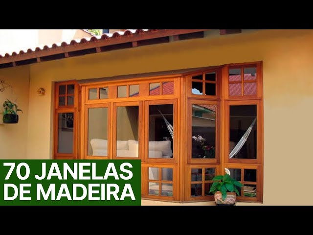 Janelas de Madeira: +74 Modelos para Usar na Sua Casa