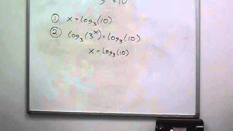 Solving Exponential Equations (1)