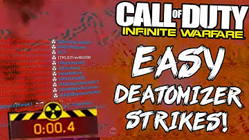HOW TO GET YOUR FIRST DE-ATOMIZER STRIKE! TIPS ON GETTING DE-ATOMIZER STRIKES EASY! (IW Easy Nuke)