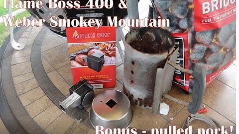 FlameBoss 400 paired with WSM: Set it and forget it!