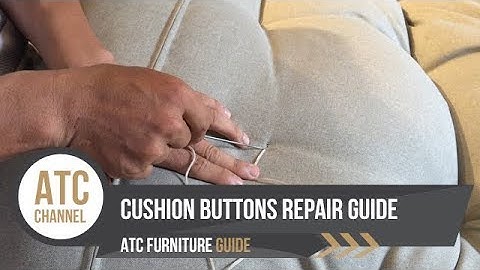 How To Sew Buttons To Cushion - ATC Guide Video | 2018 | 4K Video