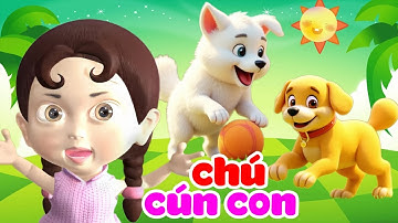 CHÚ CÚN CON 🐶 Nhạc Thiếu Nhi Remix Vui Nhộn 🐕 Gâu Gâu Gâu Nhà Em Có Chú Cún Con