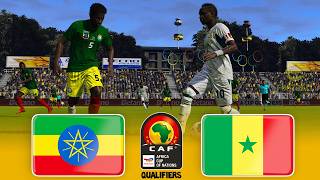 🔴ETHIOPIA vs SENEGAL ⚽ AFRICA CUP QUALIFIERS AFCON 2027 ⚽ FOOTBALL GAMEPLAY HD eFootball PES 2021