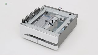 CS943/CX942/CX943/CX944/XC9445/XC9455/XC9465—Installing the 2000-sheet tandem tray