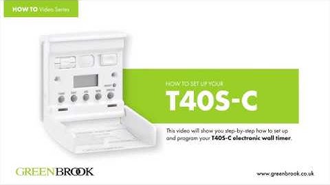 Greenbrook 7 Day Electronic Wall Switch Lighting Security Timer with Override