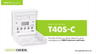Greenbrook 7 Day Electronic Wall Switch Lighting Security Timer with Override