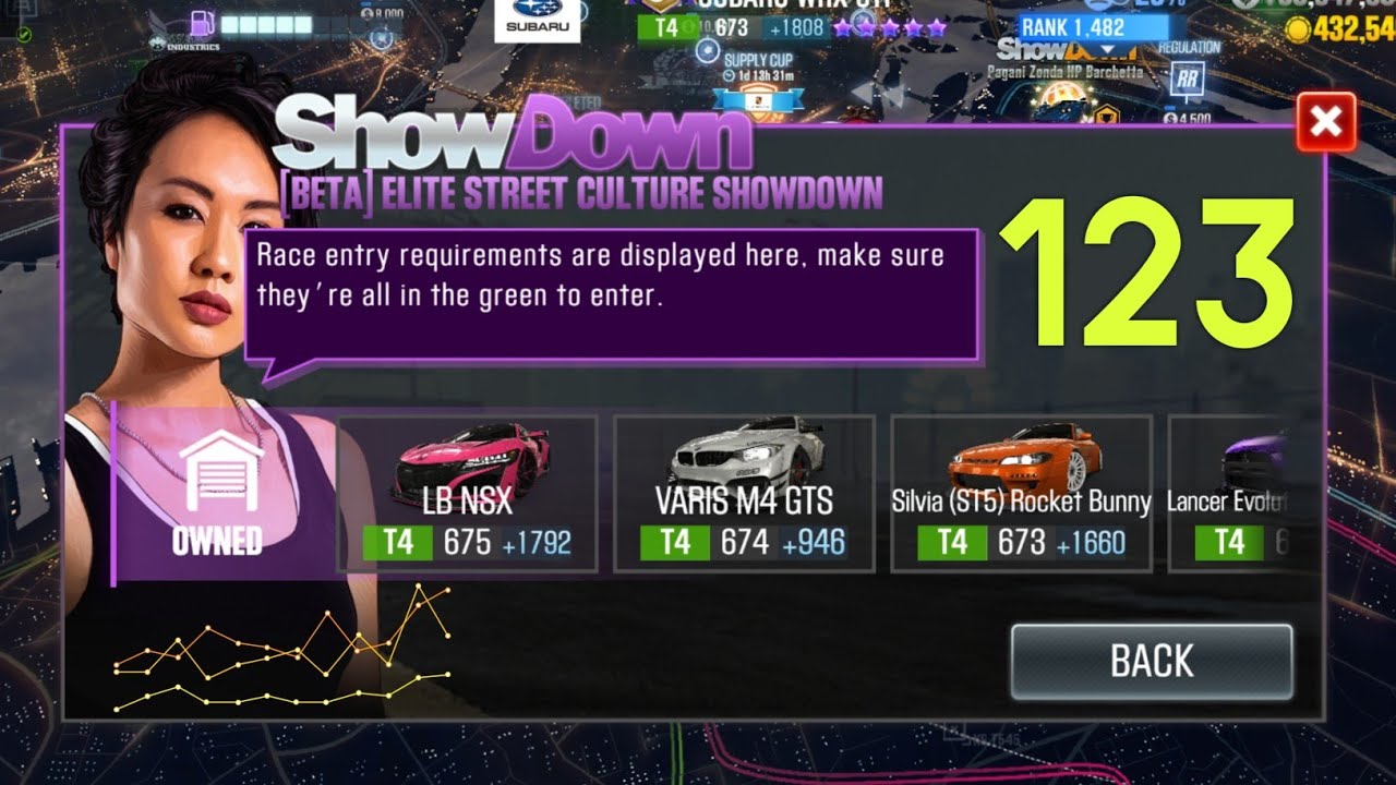 CSR2 Elite Street Culture Showdown | Season 123 | Top 3 Fastest Cars to use with Times info! ⚡