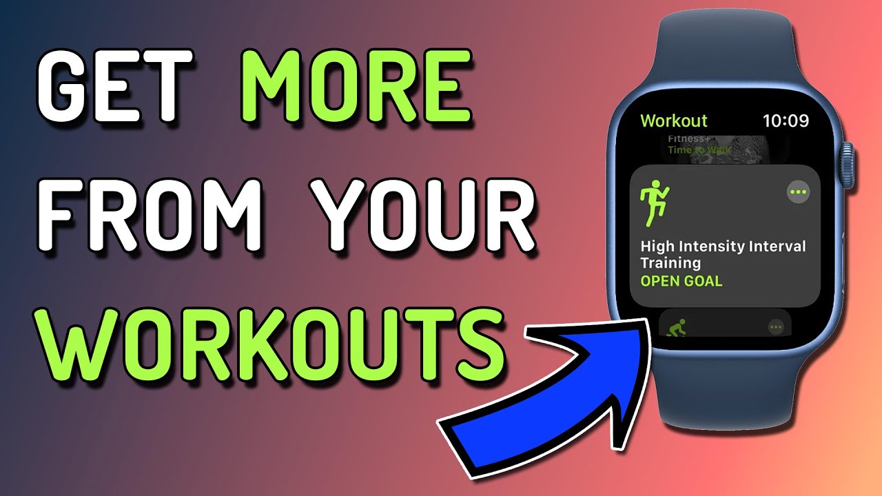 The Workout App On Apple Watch