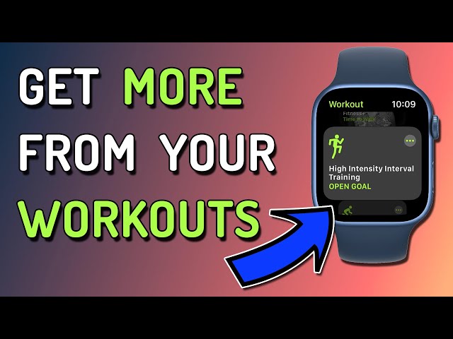 The Workout App On Apple Watch