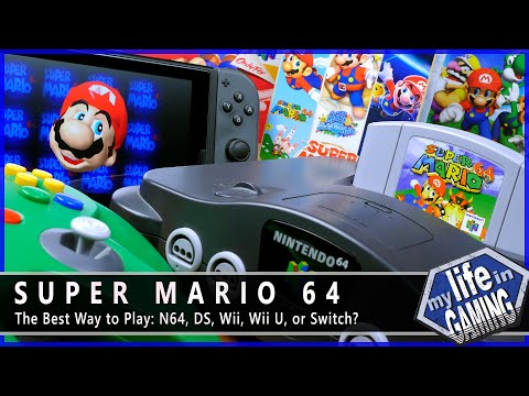 スーパーマリオ64をプレイする最良の方法-N64、DS、Wii、Wii U、またはスイッチ？ /ゲームでの私の人生