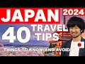 Japan updated  40 must know japan travel tips and what not to do full guide  travel update 2024