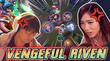 Cocky team BMs my friends, so next game I BM their life with Riven