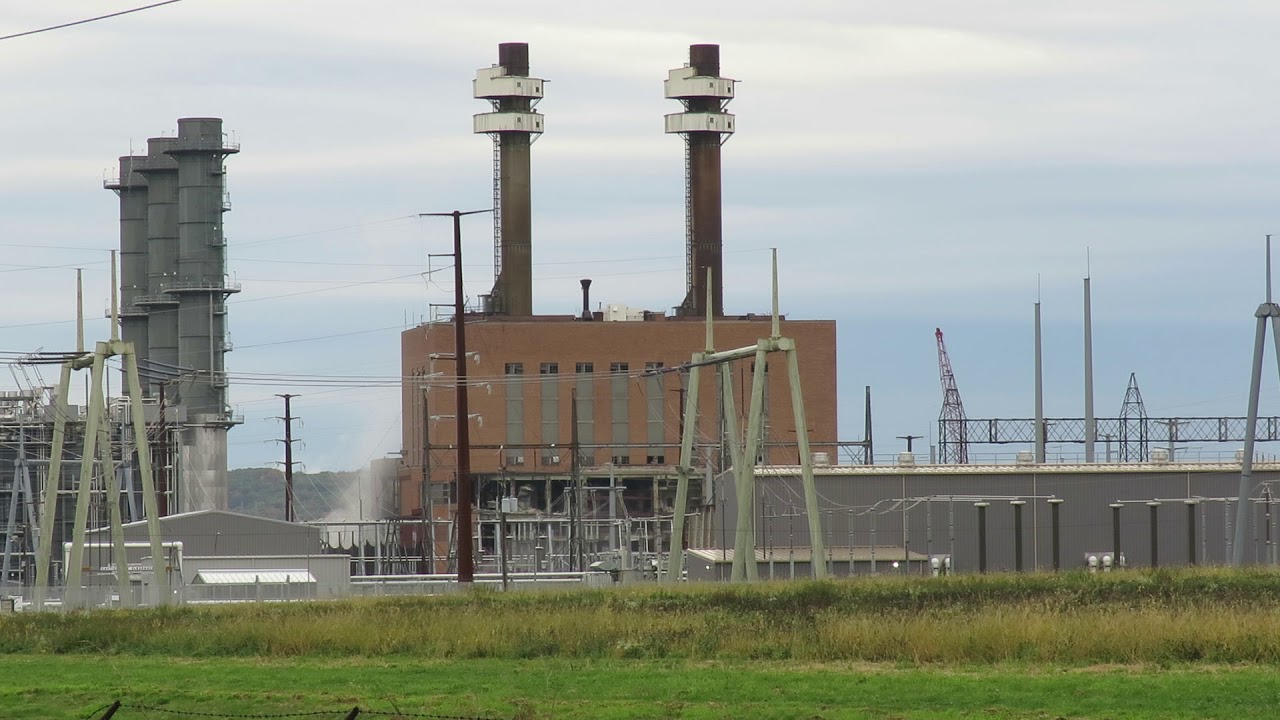 PP&L in Shamokin Dam being imploded. 10162020 YouTube