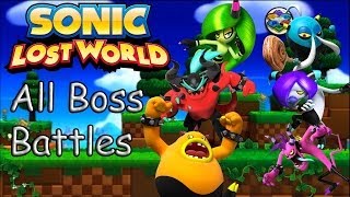Sonic Lost World - All Bosses