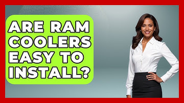 Are RAM Coolers Easy To Install? - The Hardware Hub