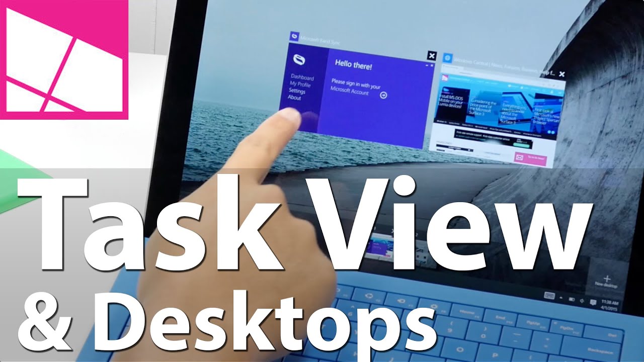 How To Use Task View And Virtual Desktop In Windows 10 Tutorial The ...