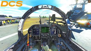 F-18E Super Hornet | Russian Carrier Group Strike | Clear Weather