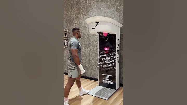 Francis Ngannou BREAKS punch machine with higher score than Anthony Joshua and Tyson Fury