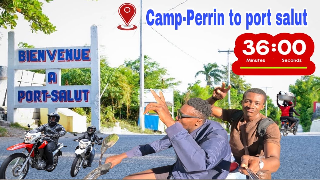 Vin gade route ki soti Camp-perrin Pou ale Port salut a Haïti
