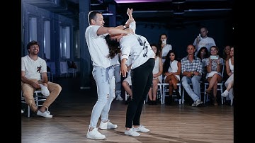 Alexandre Gustavo & Natasha Terekhina zouk demo Seu Direito@Zoukomore 2023