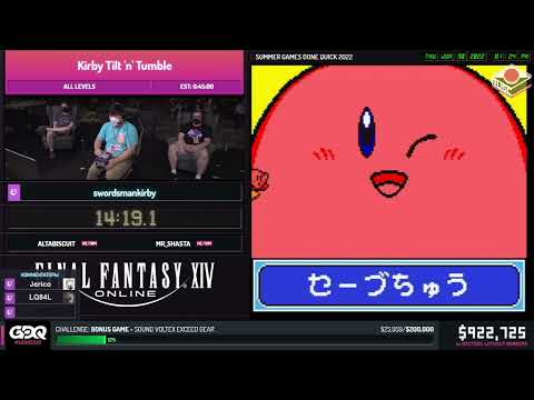 Kirby Tilt u0027nu0027 Tumble от swordsmankirby за 42:41 #SGDQ2022 [RU]
