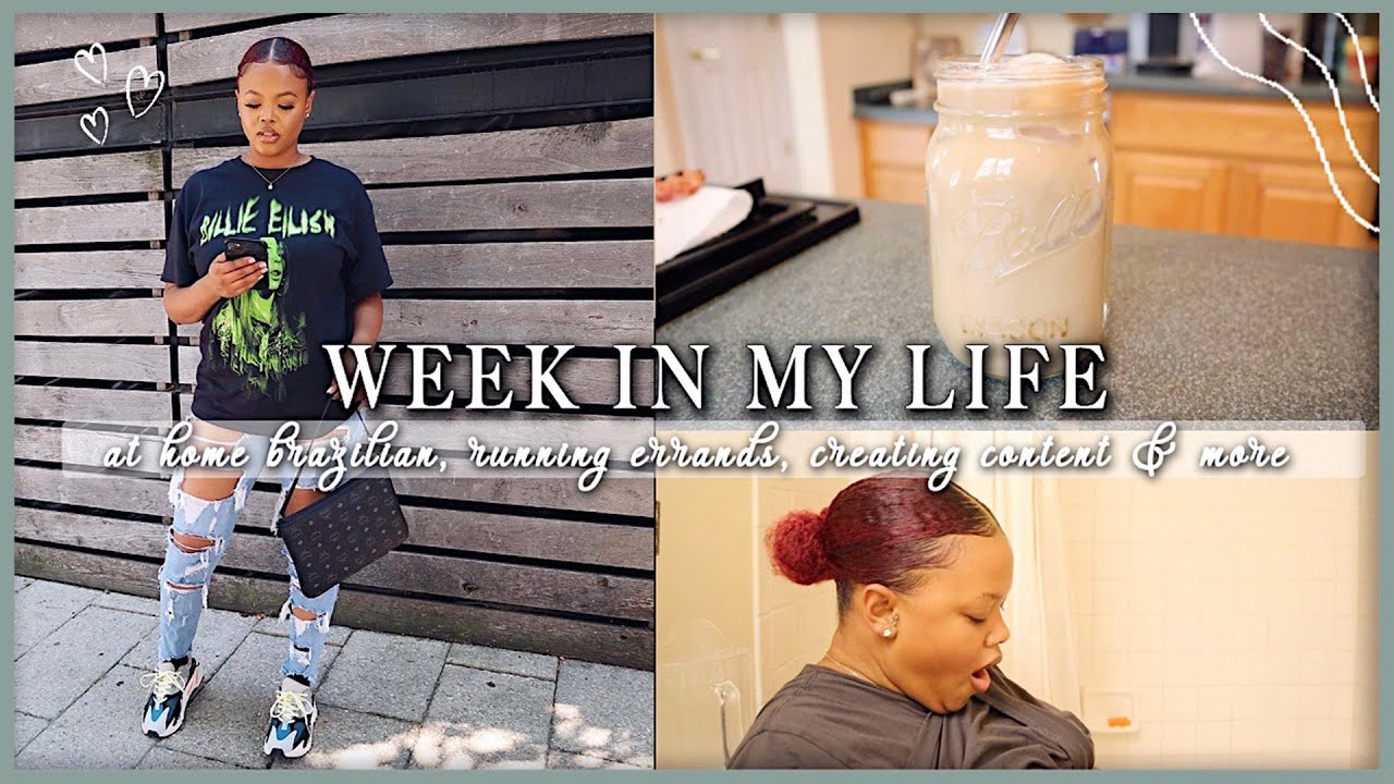 Weekly Vlog | Gave Myself A Brazilian, Running Errands, Creating Content,  + More| SunnyDaze #3