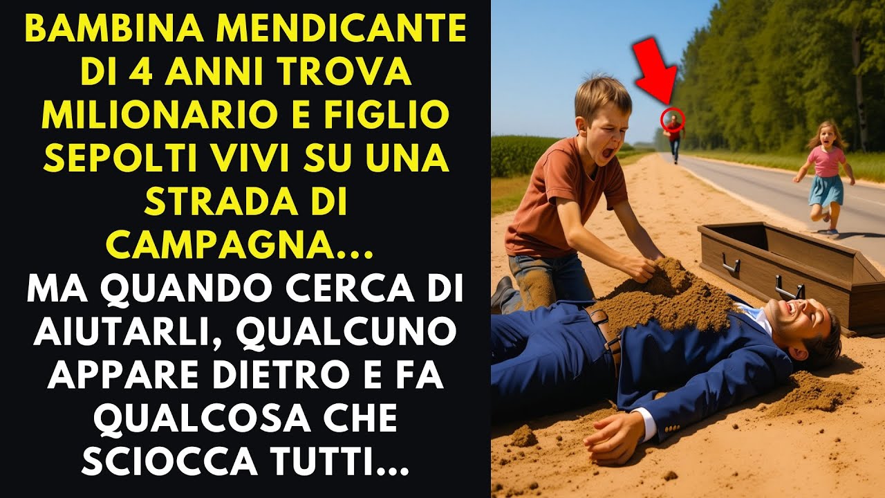 BAMBINA MENDICANTE DI 4 ANNI TROVA MILIONARIO E FIGLIO SEPOLTI, MA ...