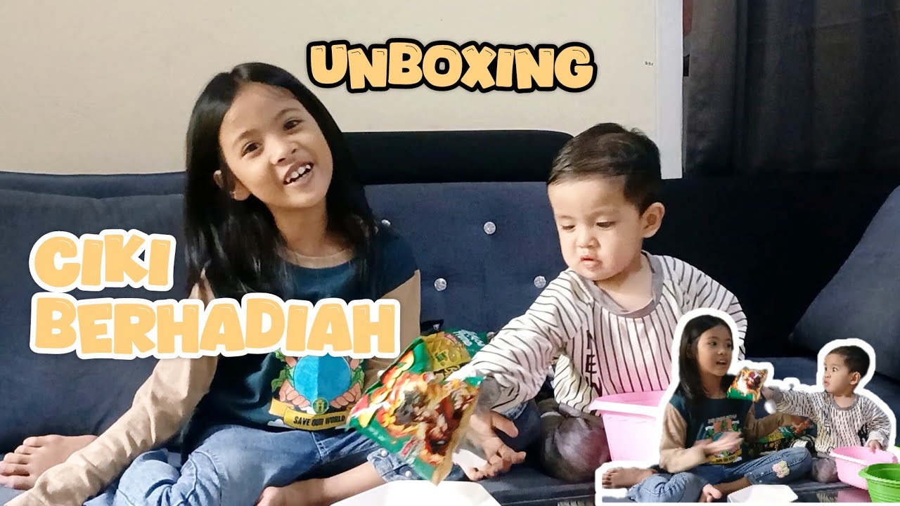 UNBOXING 10 CIKI BERHADIAH BERSAMA CHIO 