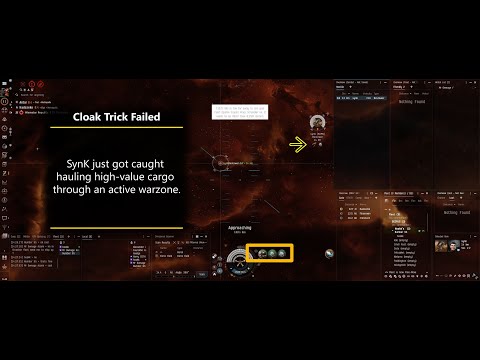 EVE Online: SynK in "Cloak Trick"