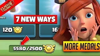 7 Ways to Get More Cwl Medals in Clash of Clans 2024 | Clan War League Medals