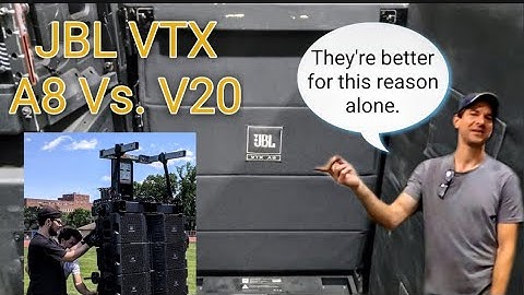 SSVC2 - The Biggest Difference Between The JBL VTX A8 Vs JBL VTX V20