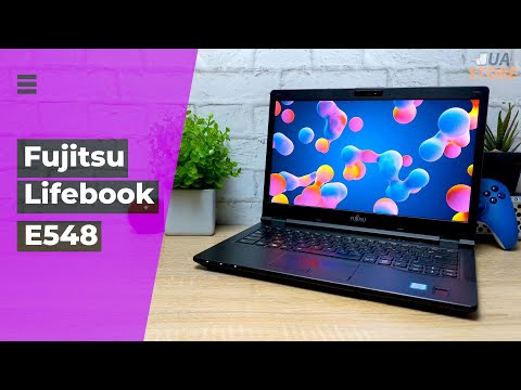 Видео: Огляд 💻 Fujitsu Lifebook E548 - Бізнес ноутбук на Intel