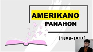 PANITIKAN SA PANAHON NG AMERIKANO