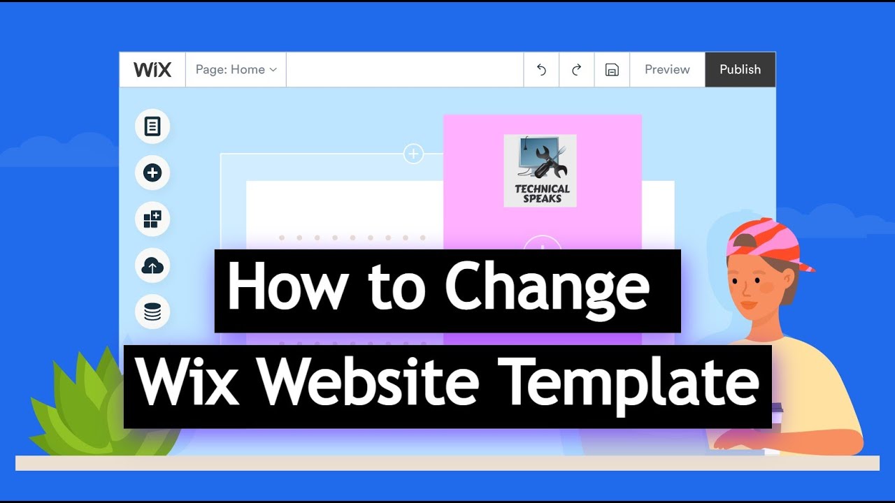 How to Change the Template of a WIX Website Premium Plan of WIX Site
